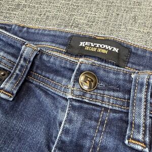 Revtown Men's Slim Straight Jeans - Deep Blue